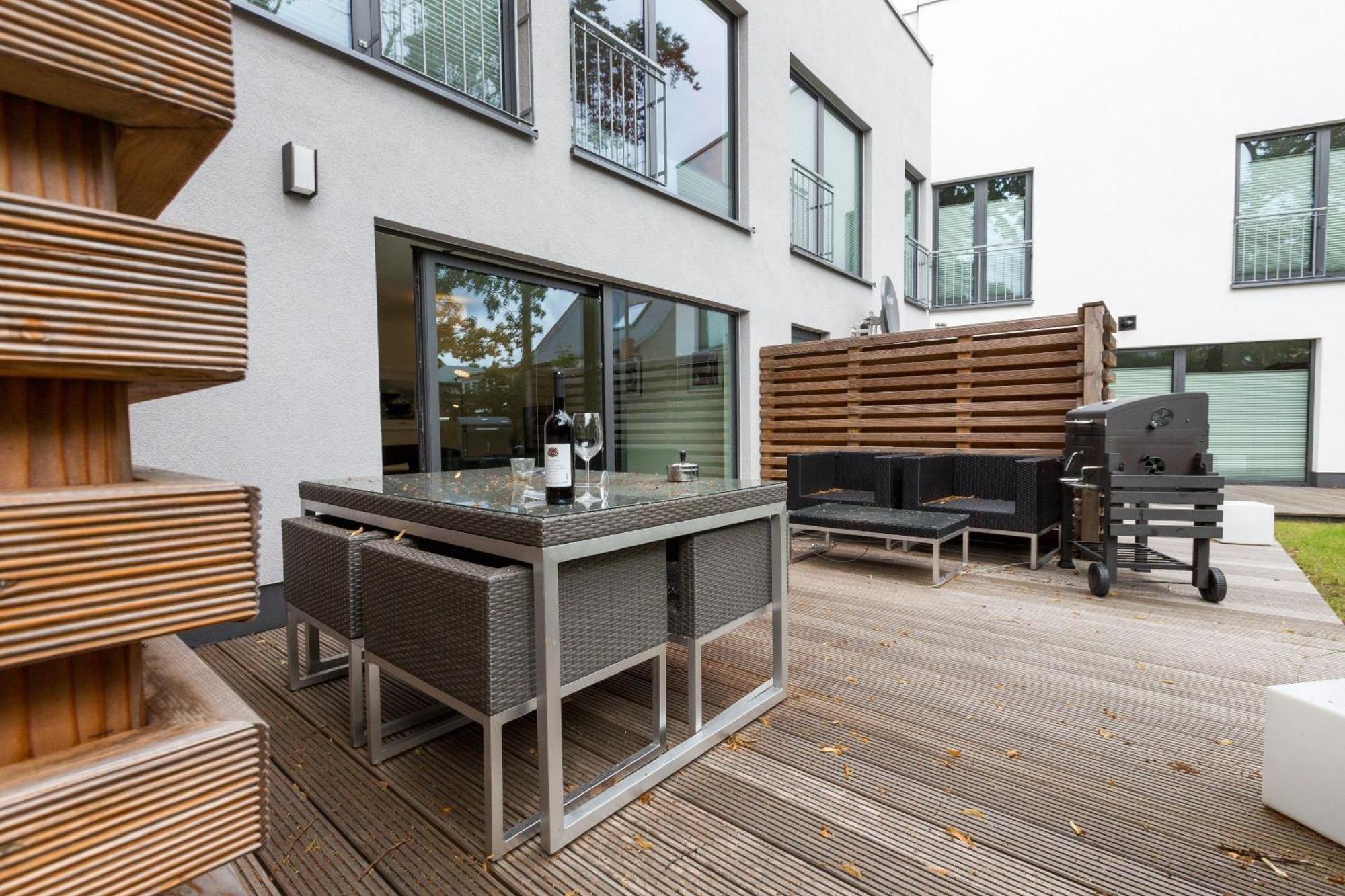 יוליוסרו Residenz Mare Baltikum Fewo 3 - Strandnah, Terrasse, Sauna מראה חיצוני תמונה